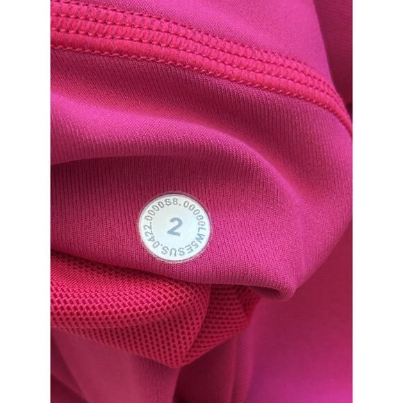 Lululemon Speed Up Tight 28" Sz 2 Pink Leggings Full-On Luxtreme Running W5ESUS - Picture 9 of 11